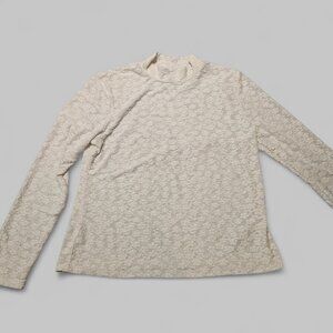 Scotch & Soda Mesh Floral Top XL